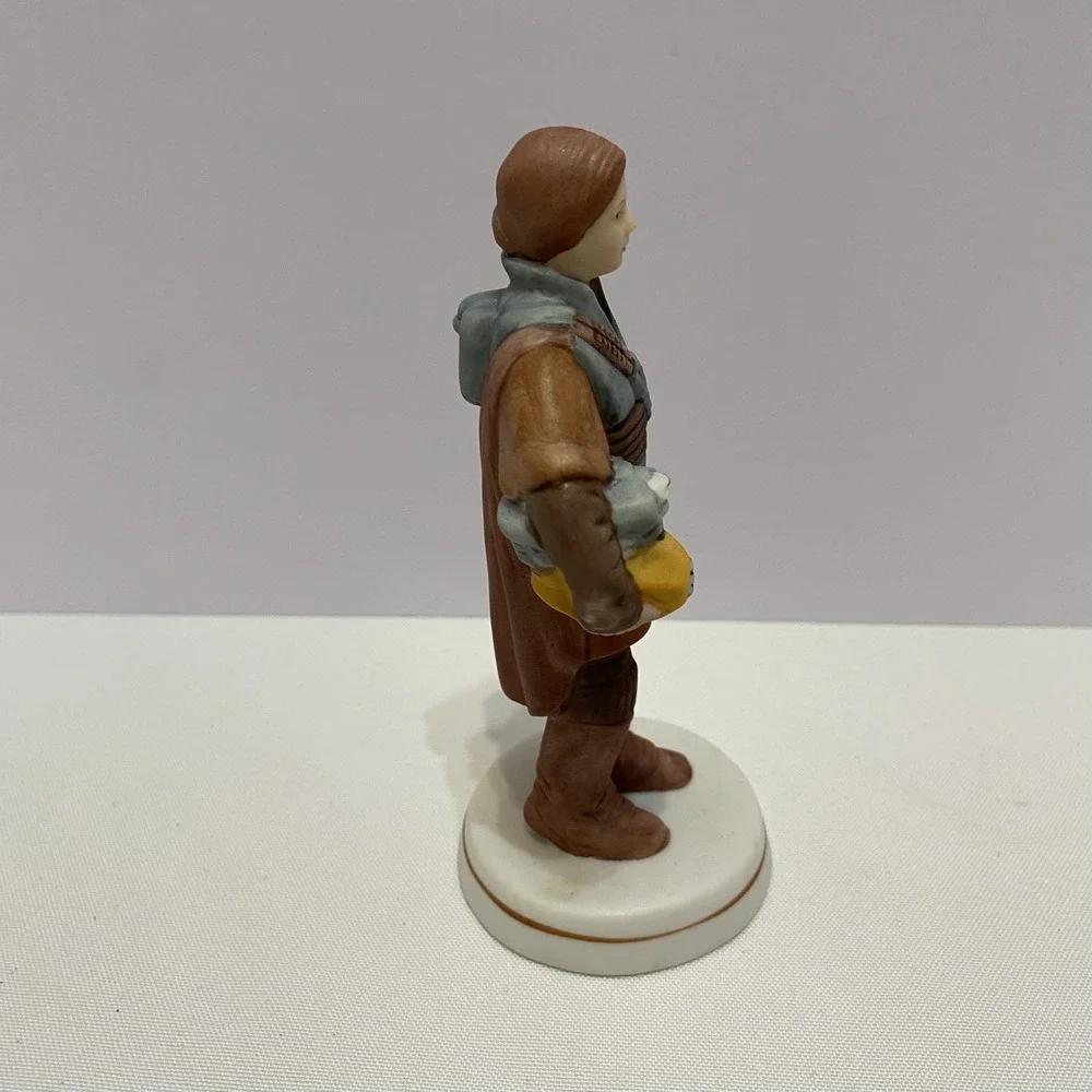 Star Wars Return of the Jedi Princess Leia Porcelain Figurine Hand Painted VTG‎